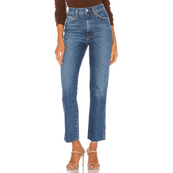 Agolde Denim - Agolde Pinch Waist High Rise Kick Jeans Symbol